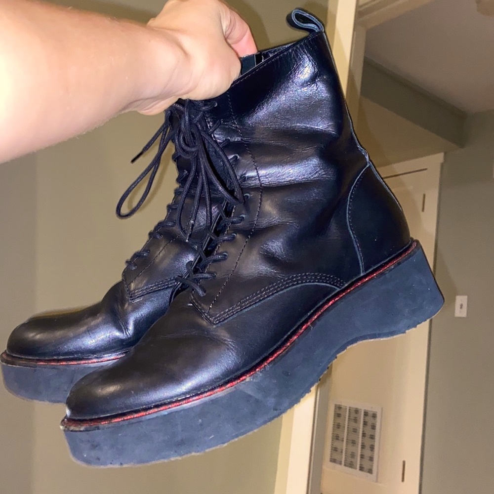 Dolce vita Black Lace up boots